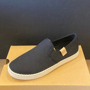 UGG Luciah Black Slip On Flats Sneakers Shoes New